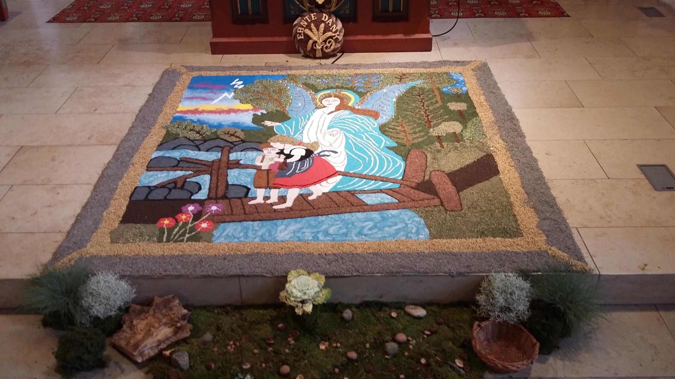 Erntedankteppich 2015