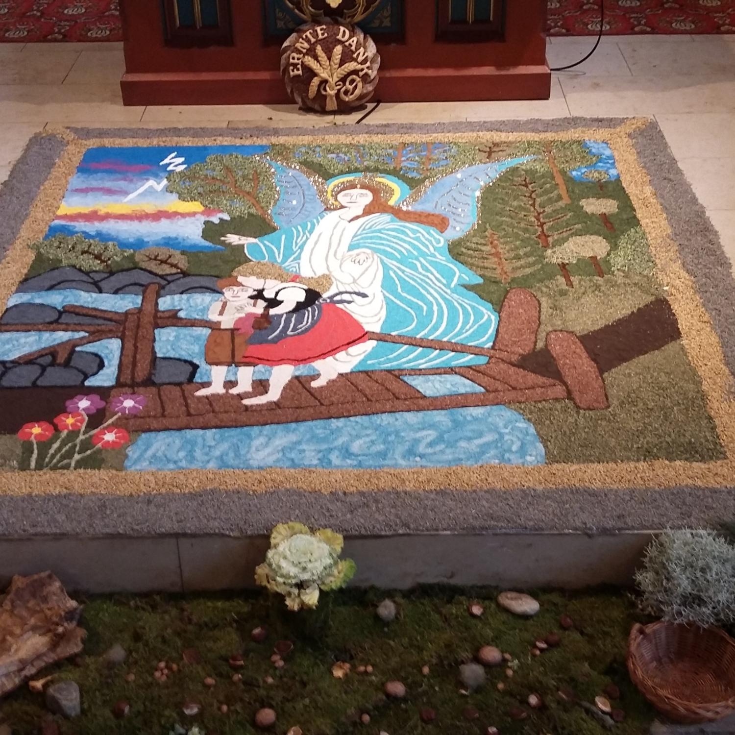 Erntedankteppich 2015