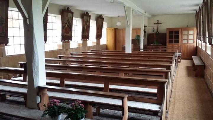 Innenansicht Kirche Mühlhausen Notkirche Mühlhausen